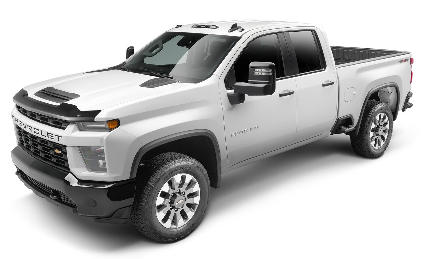 Husky Liners 2842075 Aeroskin Flush Mount Dark Smoke Hood Protector For 14-18 GMC Sierra 1500; 2019 GMC Sierra 1500 Limited