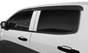 Husky Liners 2854049 Low Profile Dark Smoke Ventvisor Side Window Deflector 4-Piece Set For 2015-2023 Chevrolet/GMC Colorado/Canyon