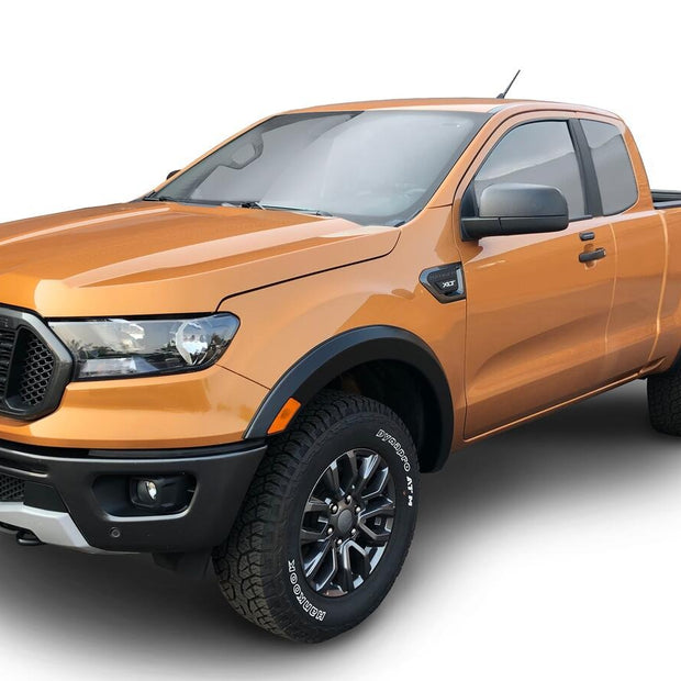 Husky Liners 2802955 OE-Style Smooth Finish Fender Flare Set For 19-23 Ford Ranger