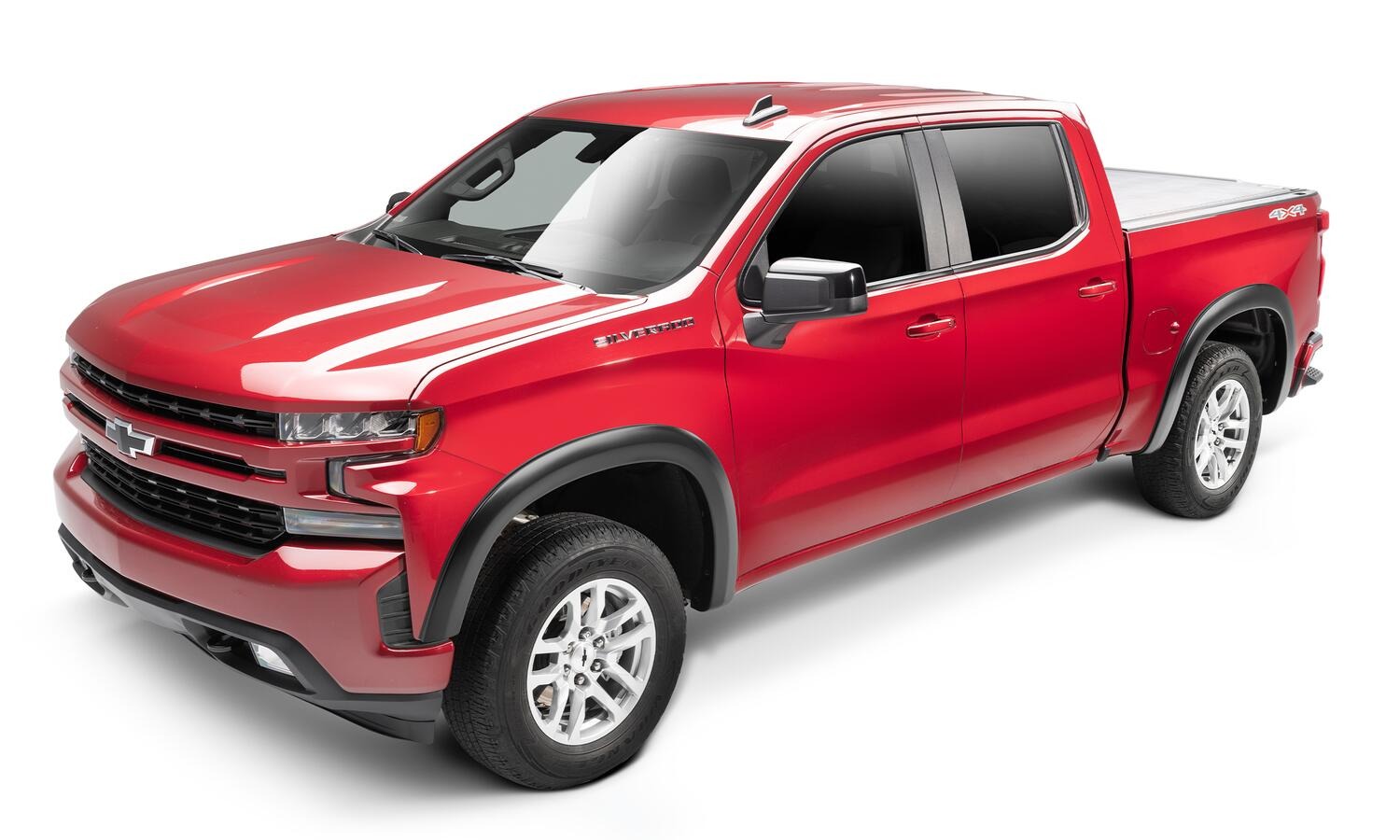 Husky Liners 2804930 OE-Style Smooth Finish Fender Flare Set For 19-21 Chevrolet Silverado 1500; 22 Chevrolet Silverado 1500 LTD