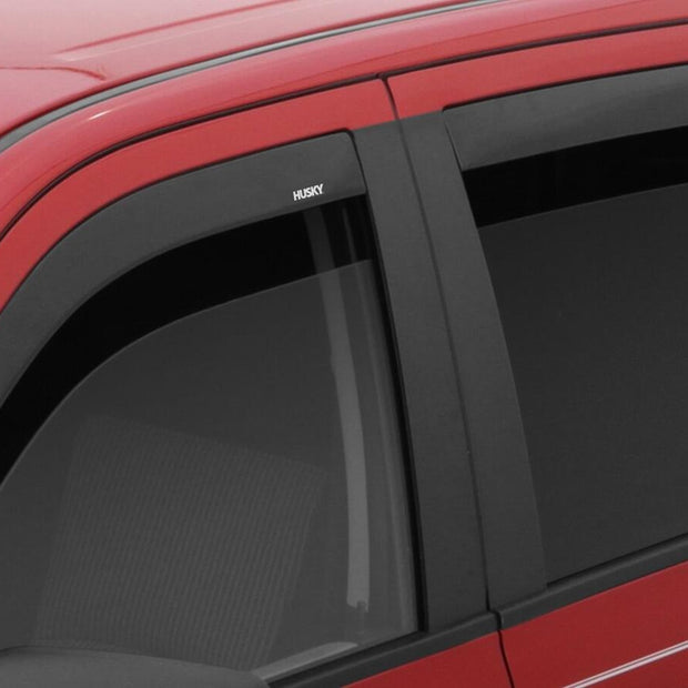 Husky Liners 2864081 Low Profile Dark Smoke In-Channel Ventvisor Side Window Deflector 4-Piece Set For 2019-2023 Ram 1500 Extended Cab