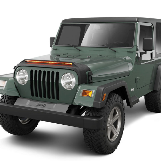 Husky 2820091 Aeroskin Lightshield PRO Hood Protector 1997-2006 Jeep Wrangler TJ