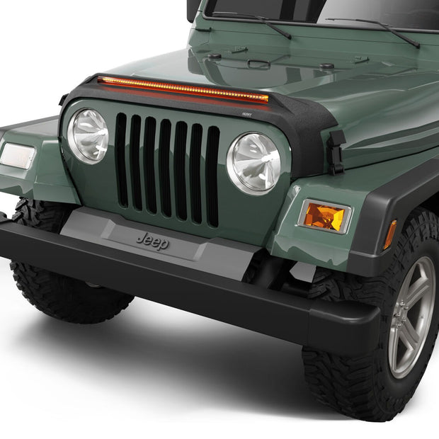 Husky 2820091 Aeroskin Lightshield PRO Hood Protector 1997-2006 Jeep Wrangler TJ