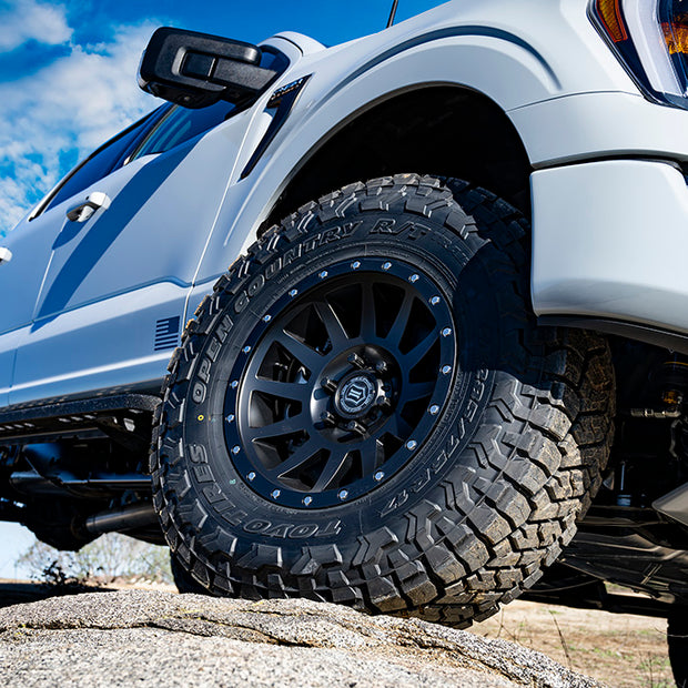 ICON 2021-2024 Ford F-150 Tremor 2.5-3" Lift Stage 2 Suspension System Billet