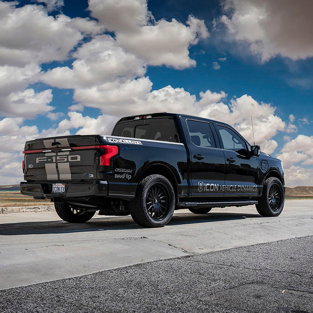 ICON 2022-2023 Ford F-150 Lightning Lowered 0-4" 2.5 VS Remote Reservoir CDEV Coilover Kit Rear