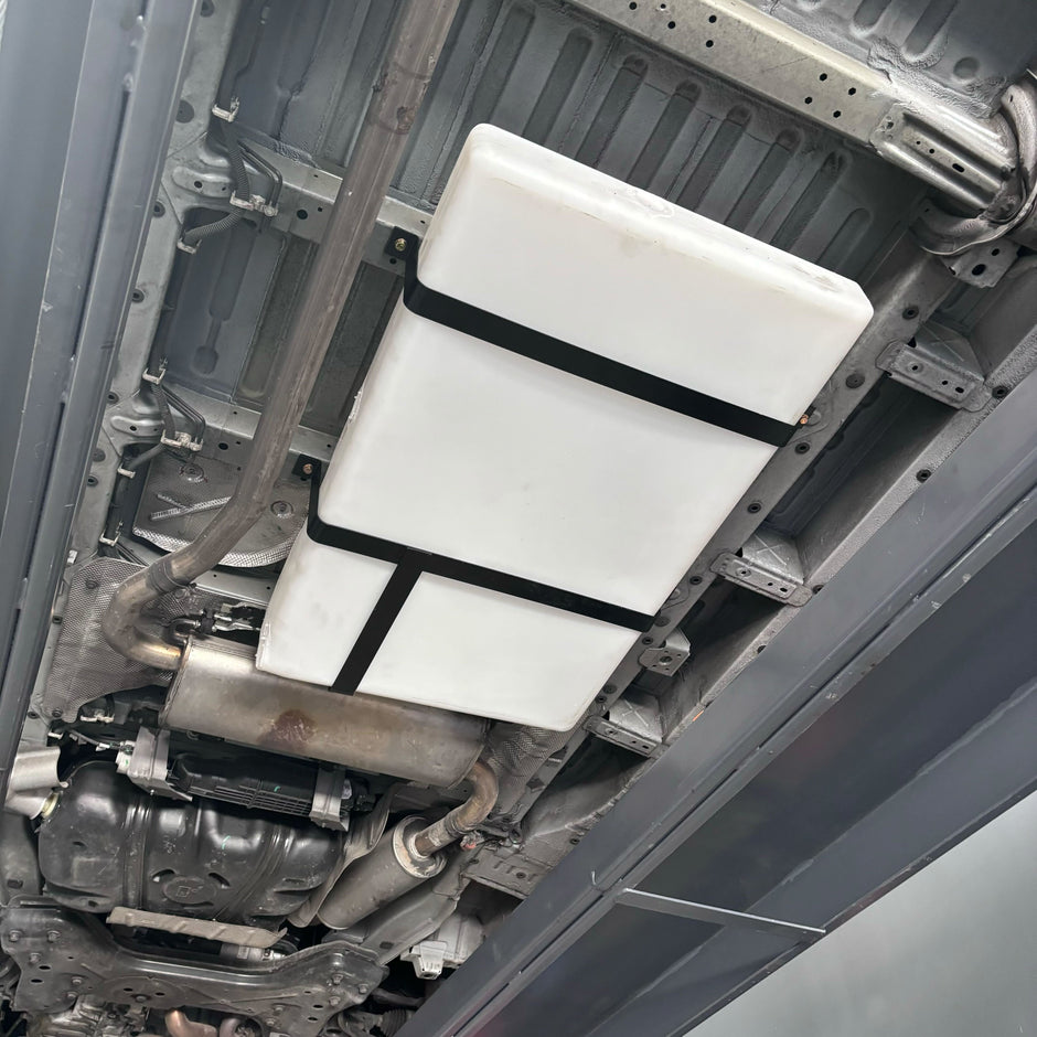 36 Gallon Undercarriage Fresh/Grey Water Tank Ford 2013-2025 Dodge / Ram Promaster 2500, 3500 159” And 159