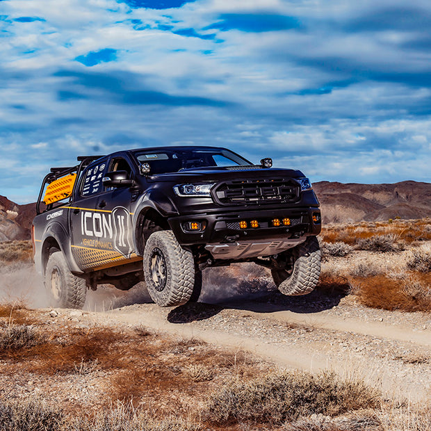 ICON 2019-2023 Ford Ranger Rear 2.5 VS Shocks W/Piggyback Reservoir/CDCV Pair