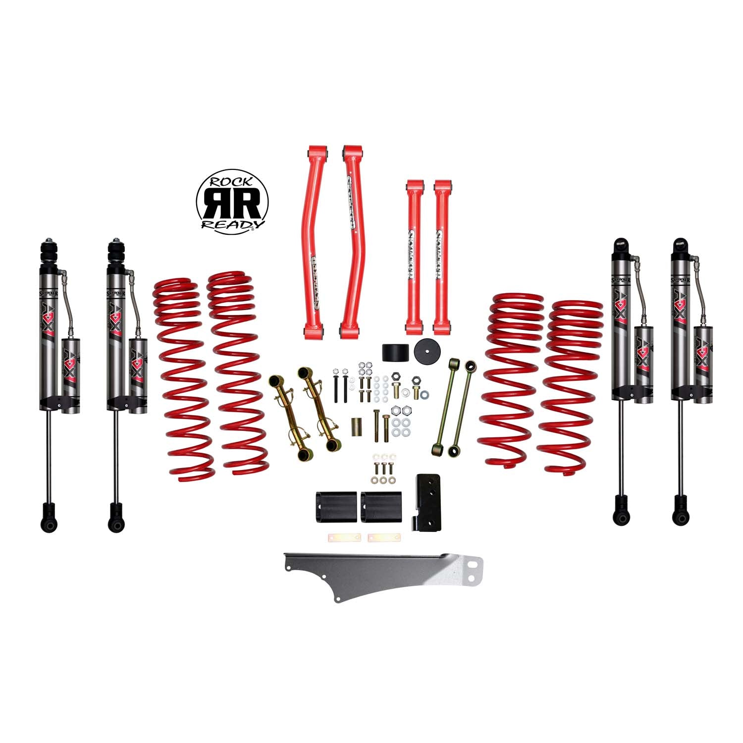 2.5 In. Rock Ready® Lift Kit With ADX 2.0 Remote Reservoir Monotube Shocks.