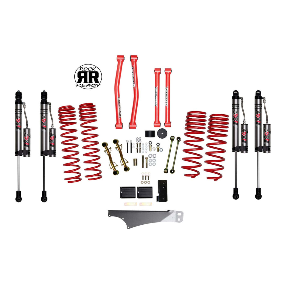 2.5 In. Rock Ready® Lift Kit With ADX 2.0 Remote Reservoir Monotube Shocks.