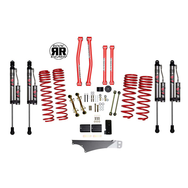 2.5 In. Rock Ready® Lift Kit With ADX 2.0 Remote Reservoir Monotube Shocks.