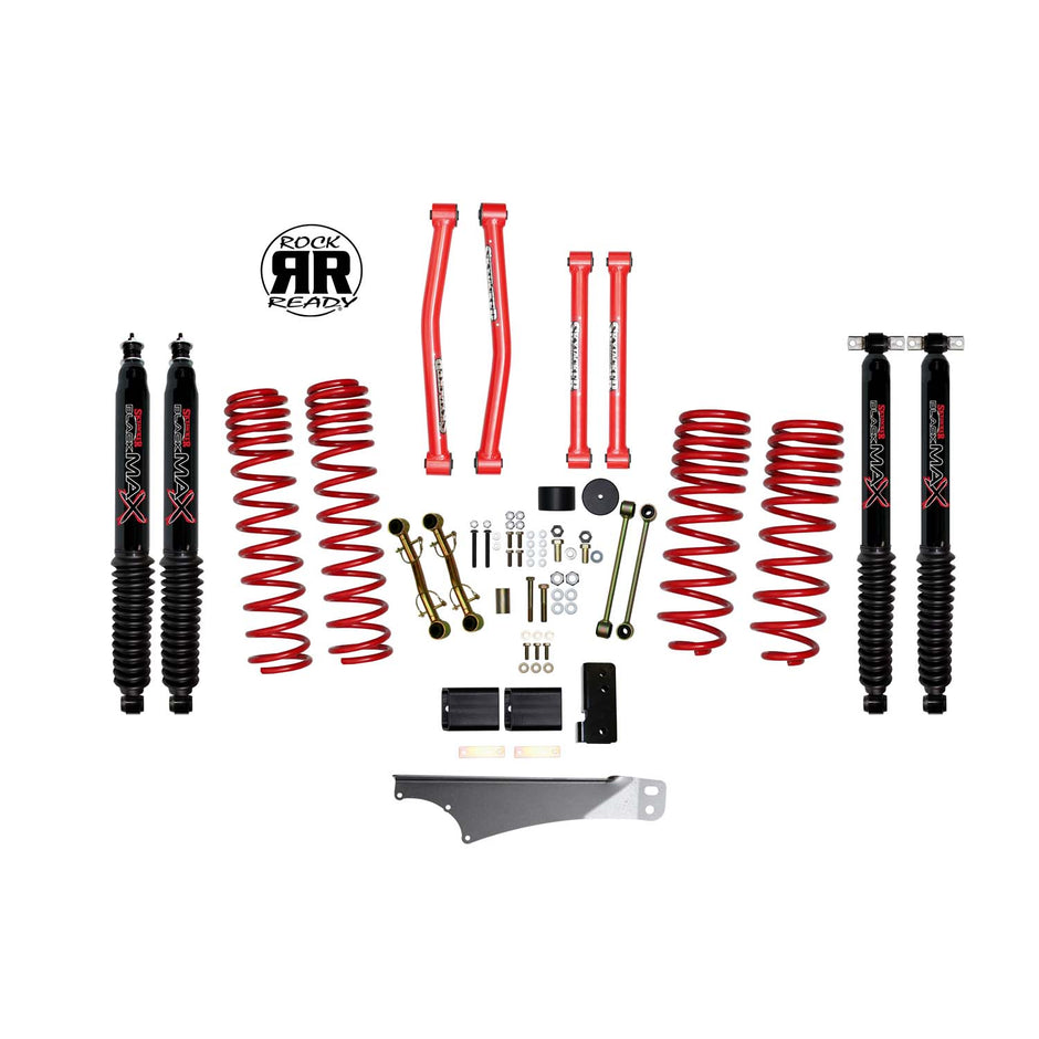 3.5 In. Rock Ready® Suspension Lift Kit With Black MAX Shocks.