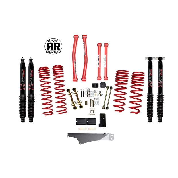 3.5 In. Rock Ready® Suspension Lift Kit With Black MAX Shocks.