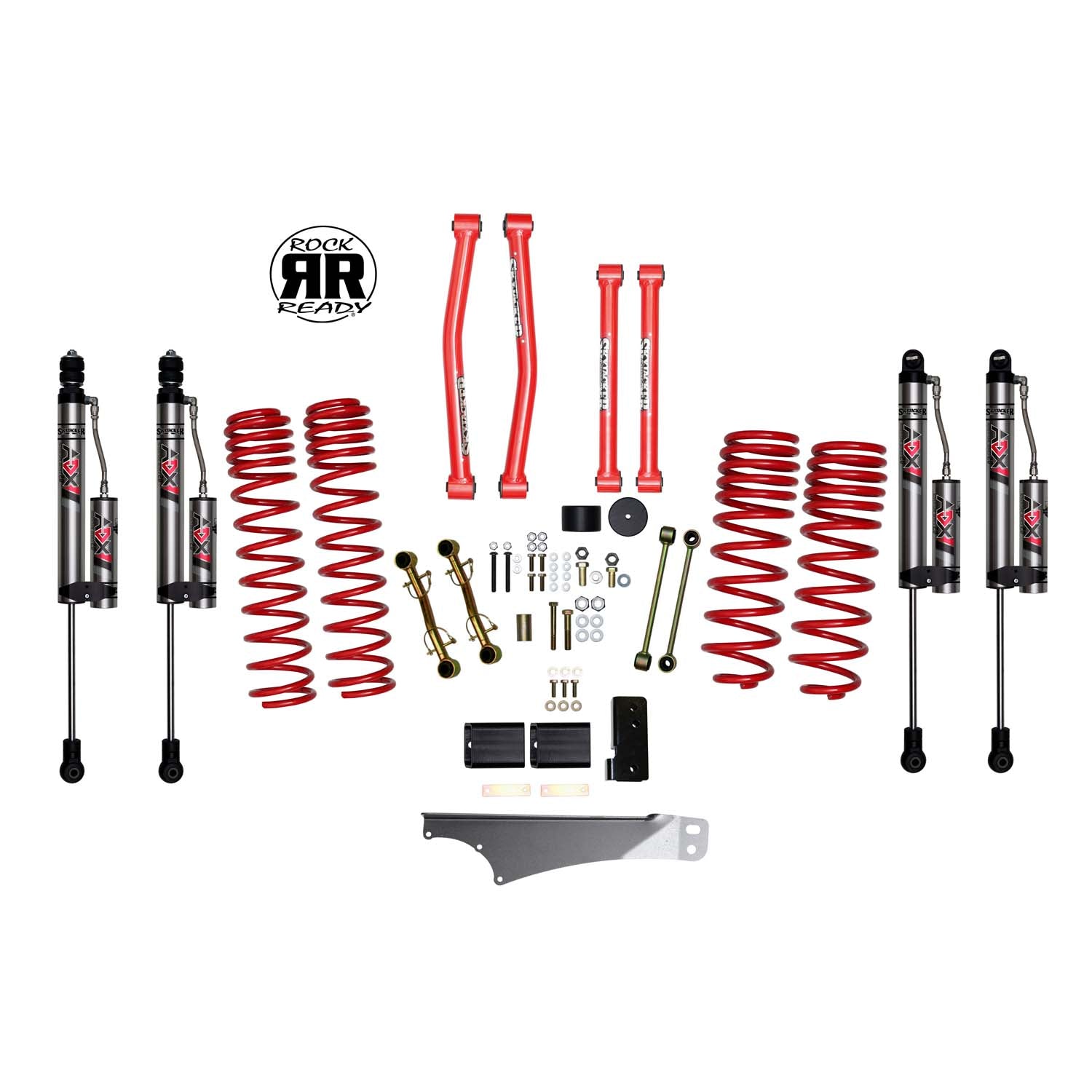 3.5 In. Rock Ready® Lift Kit With ADX 2.0 Remote Reservoir Monotube Shocks.