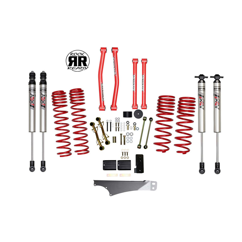 3.5 In. Rock Ready® Suspension Lift Kit With ADX M2.0 Aluminum Monotube Shocks.