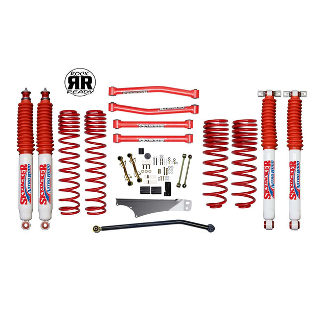 4 In. Rock Ready® Suspension Lift Kit With Nitro 8000 Shocks.