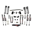Skyjacker - 4 In. Long Arm Suspension Lift System With ADX 2.0 Remote Reservoir Shocks. - JK40LKLT-SX-X