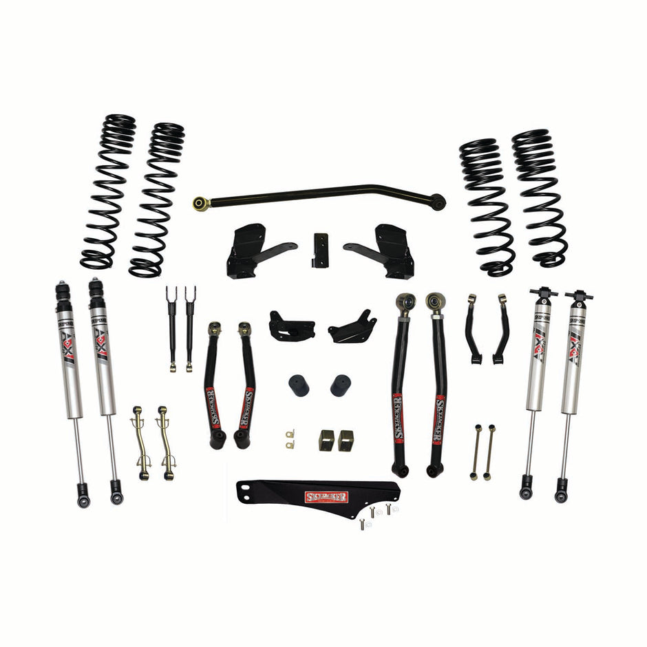 4 In. Long Arm Suspension Lift Kit With ADX M2.0 Aluminum Monotube Shocks.