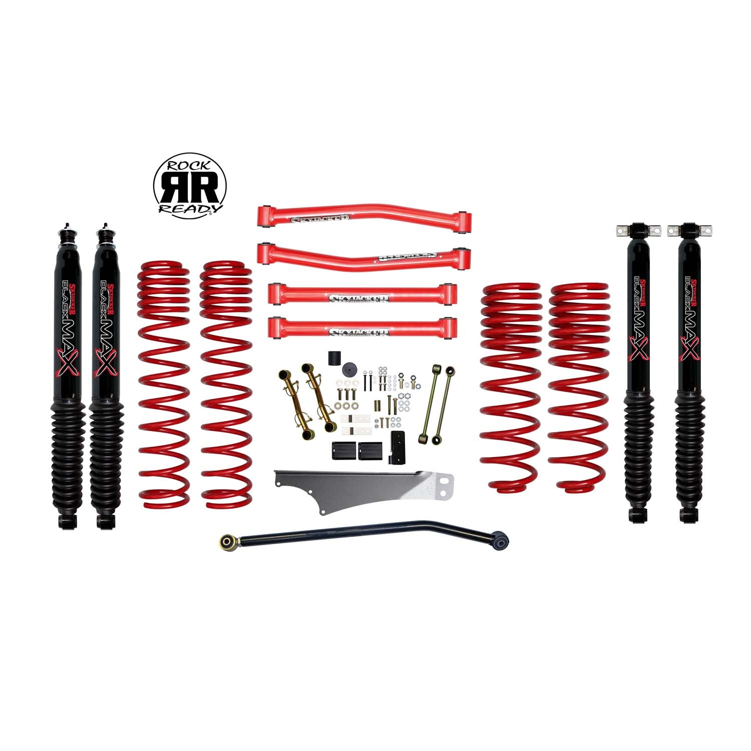 5 In. Rock Ready® Suspension Lift Kit With Black MAX Shocks.