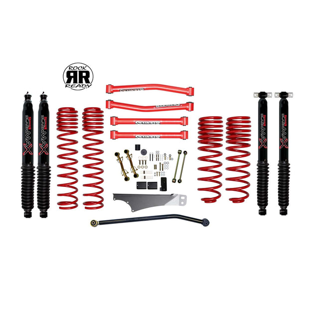 5 In. Rock Ready® Suspension Lift Kit With Black MAX Shocks.