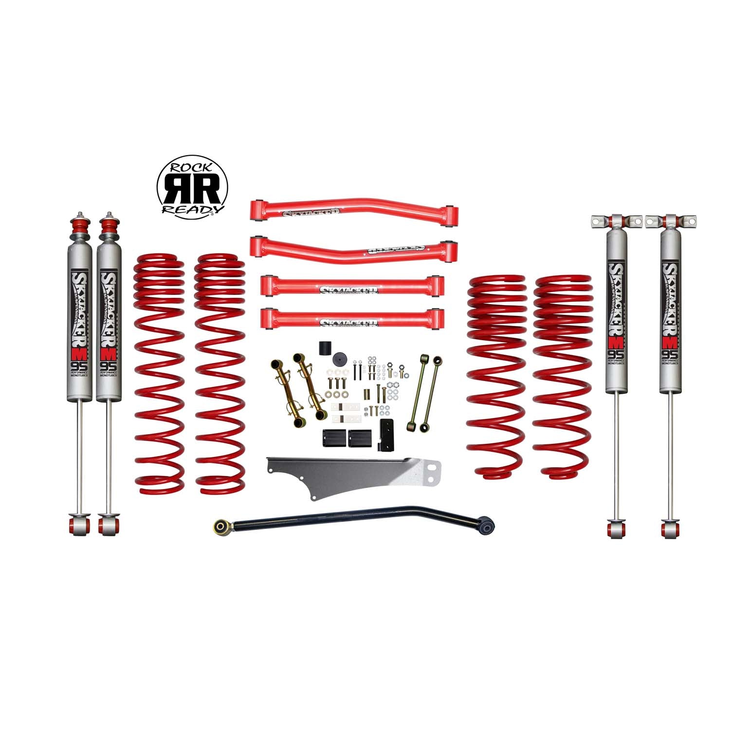5 In. Rock Ready® Suspension Lift Kit With M95 Monotube Shocks.
