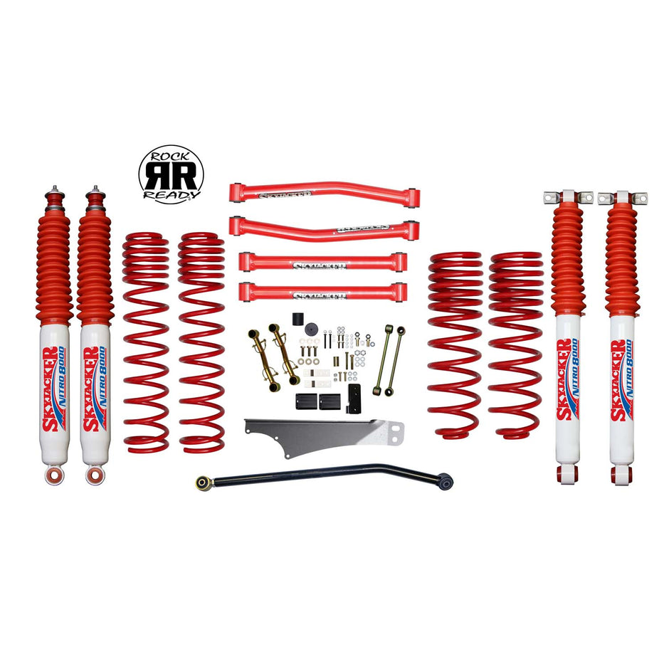5 In. Rock Ready® Suspension Lift Kit With Nitro 8000 Shocks.