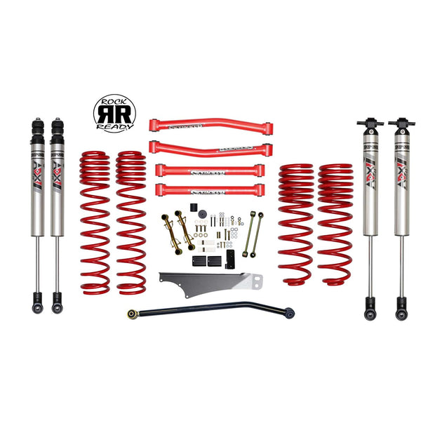 5 In. Rock Ready® Lift Kit With ADX M2.0 Aluminum Monotube Shocks.
