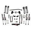 Skyjacker - 5 In. Long Arm Suspension Lift System With ADX 2.0 Remote Reservoir Shocks. - JK50LKLT-SX-X