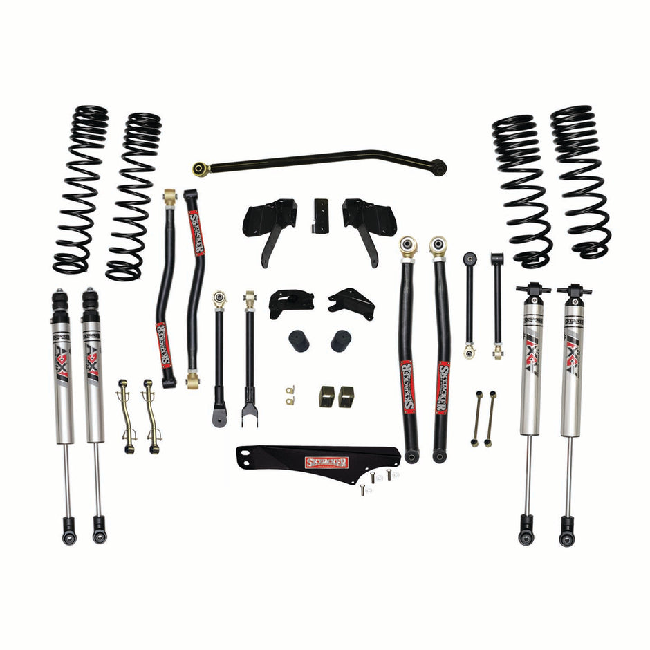 5 In. Long Arm Suspension Lift Kit With ADX M2.0 Aluminum Monotube Shocks.
