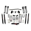 Skyjacker - 6 Inch Dual Rate Long Travel Long Arm Suspension Lift Kit/Black MAX Shocks - JK60LKLT-SX-B