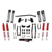 Skyjacker - 7 Inch Dual Rate Long Travel Long Arm Suspension Lift Kit/Hydro 7000 Shocks - JK70LKLT-SX-H