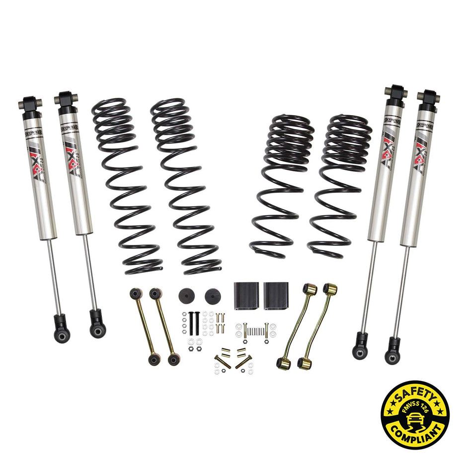 2 In. Suspension Lift Kit With ADX M2.0 Aluminum Monotube Shocks.