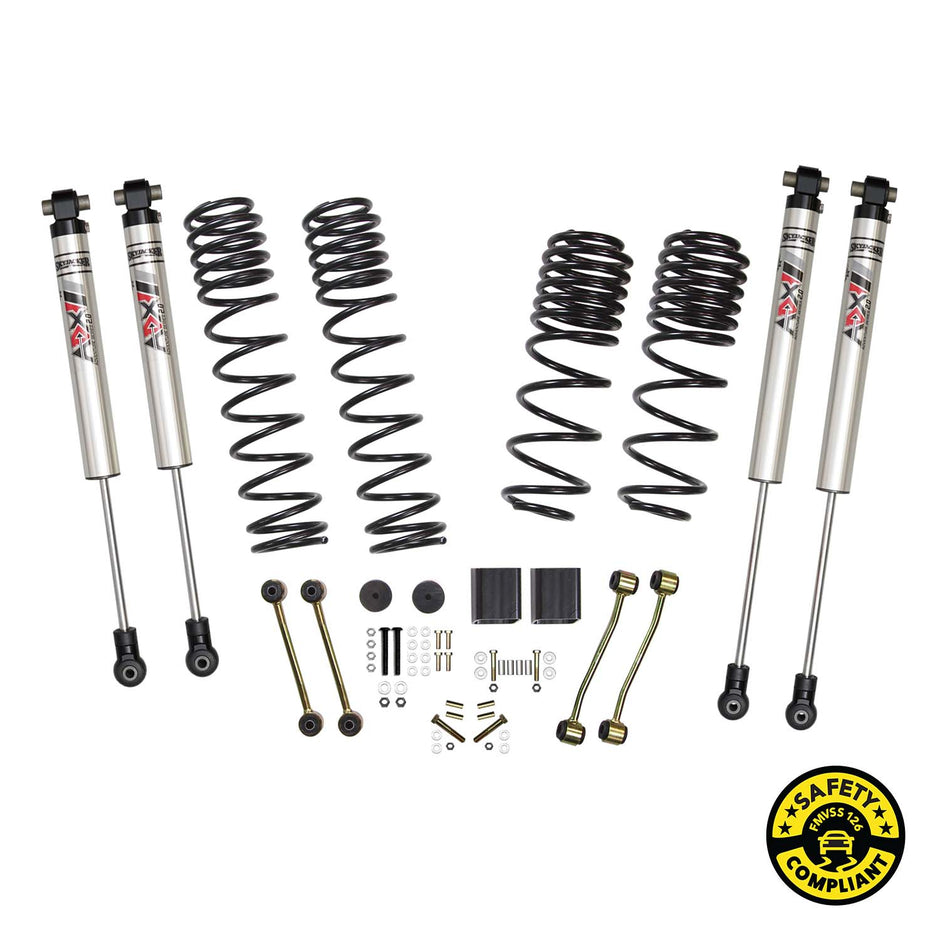 2 In. Suspension Lift Kit With ADX M2.0 Aluminum Monotube Shocks.