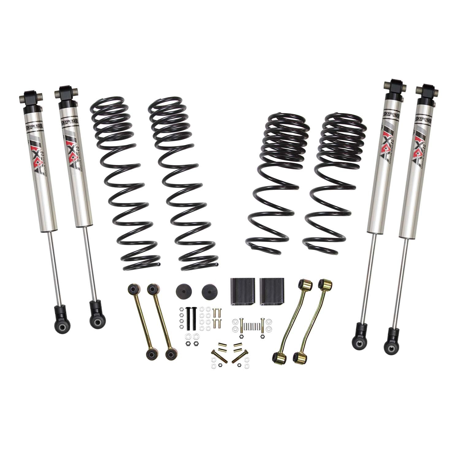 2.5 In. Suspension Lift Kit With ADX M2.0 Aluminum Monotube Shocks.