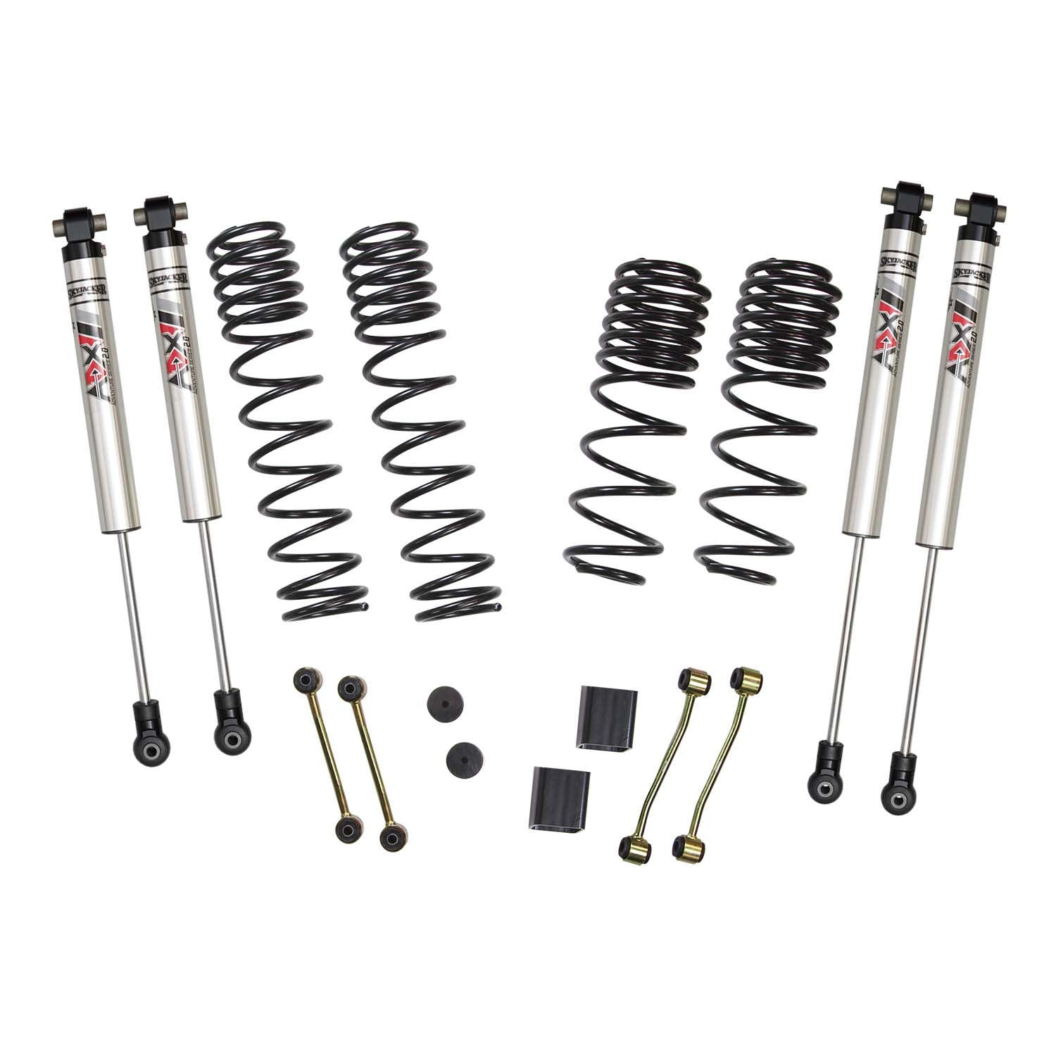 2.5 In. Suspension Lift Kit With ADX M2.0 Aluminum Monotube Shocks.