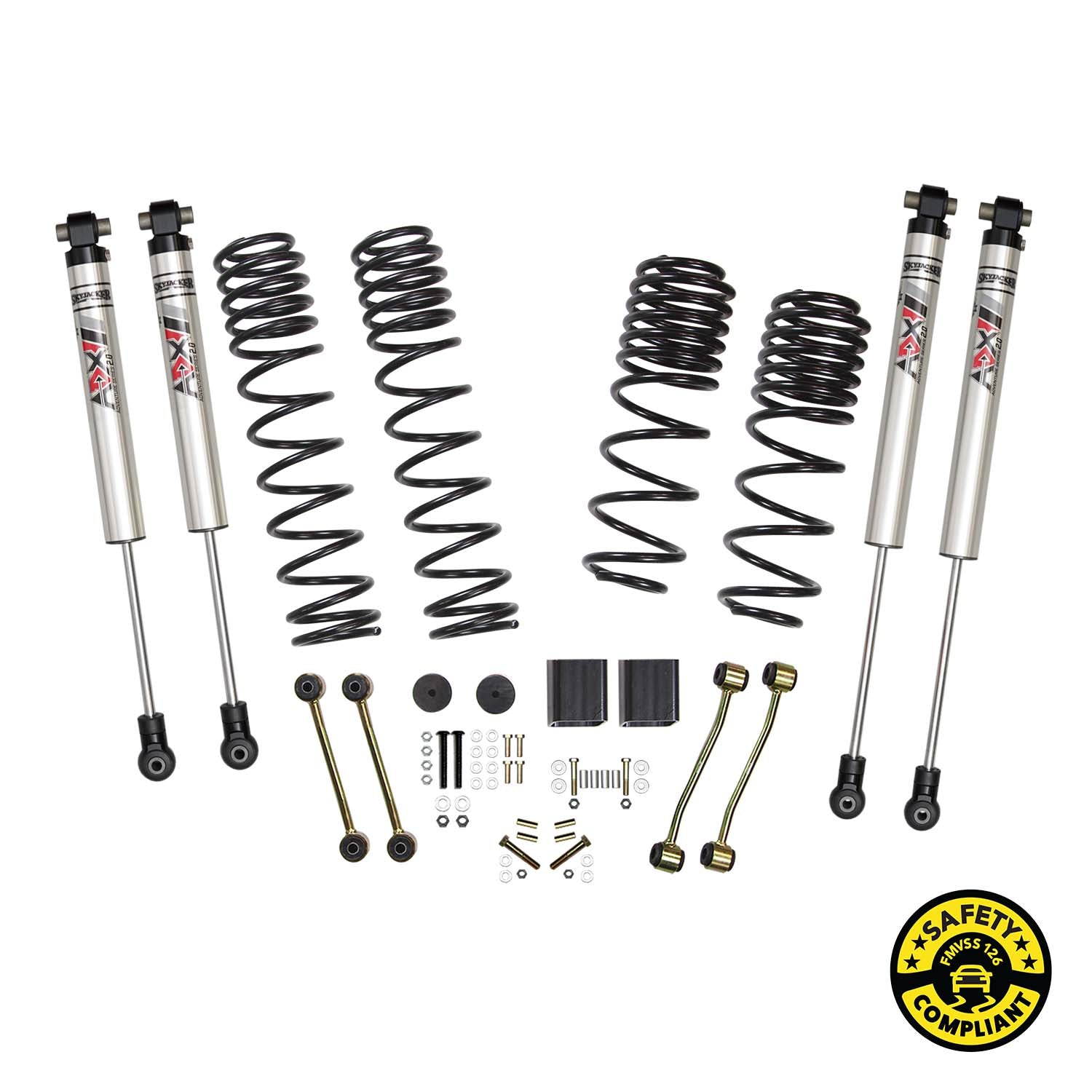 2.5 In. Suspension Lift Kit With ADX M2.0 Aluminum Monotube Shocks.