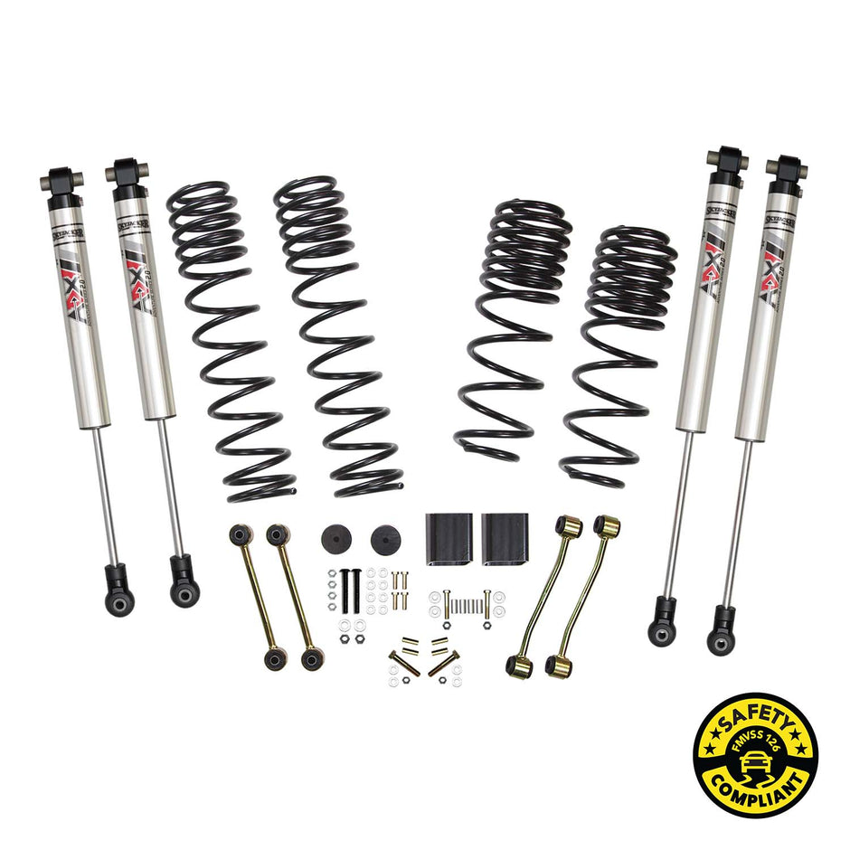 2.5 In. Suspension Lift Kit With ADX M2.0 Aluminum Monotube Shocks.