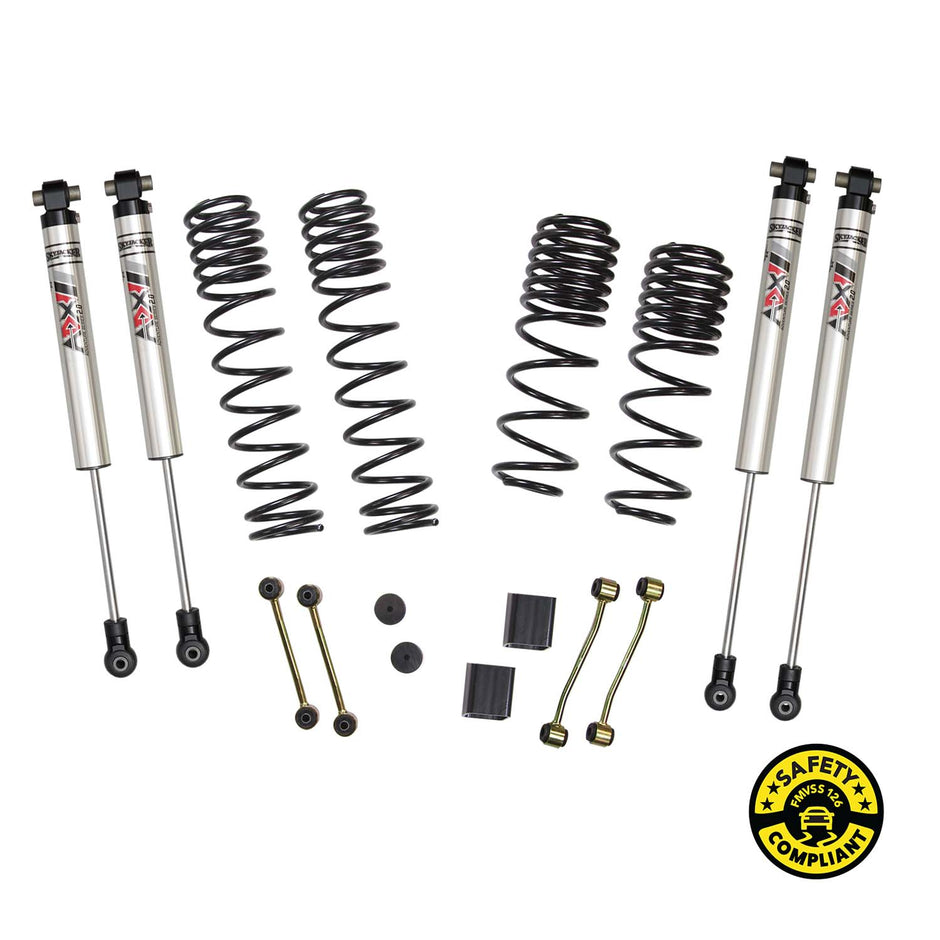 2.5 In. Suspension Lift Kit With ADX M2.0 Aluminum Monotube Shocks.