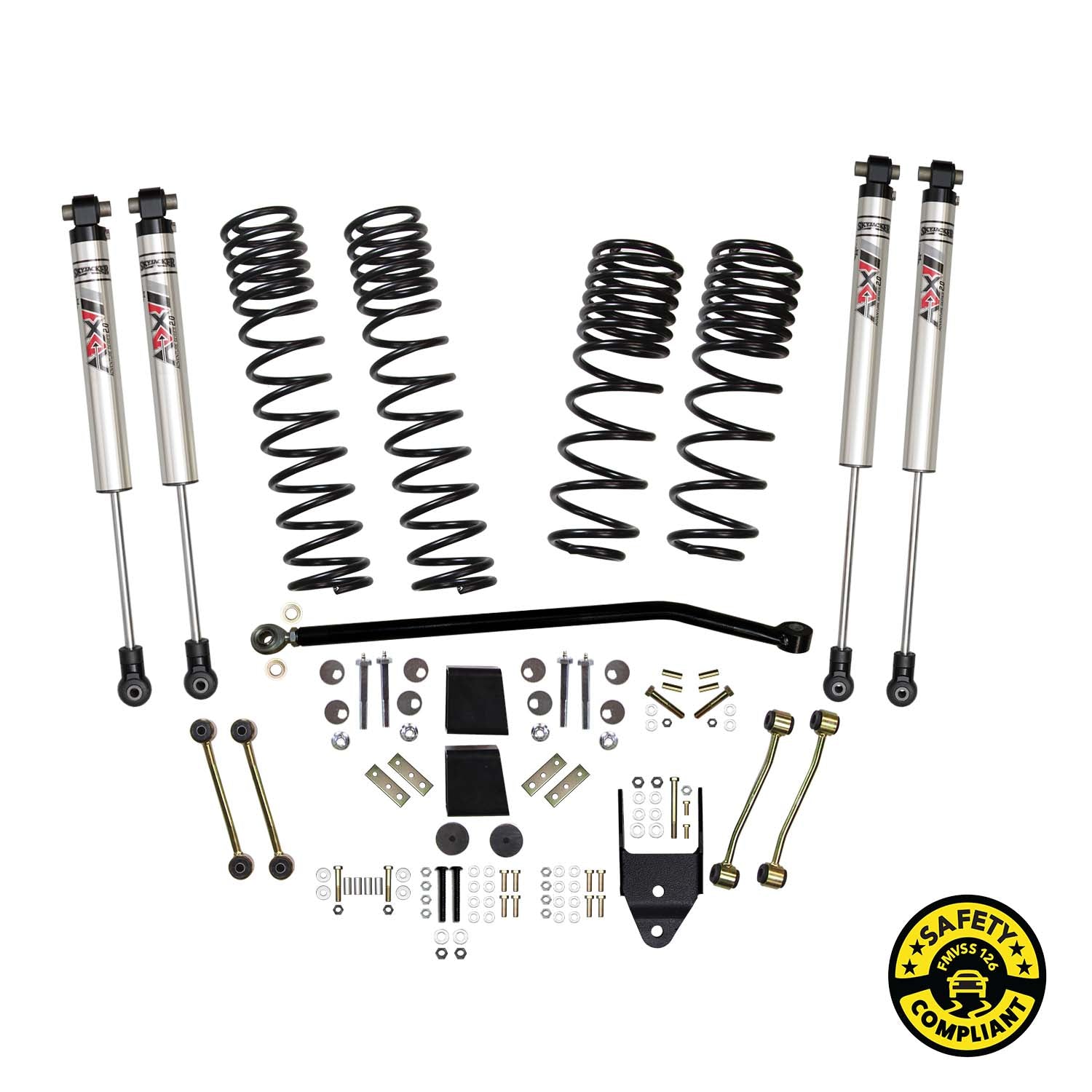 3.5 In. Suspension Lift Kit With ADX M2.0 Aluminum Monotube Shocks.