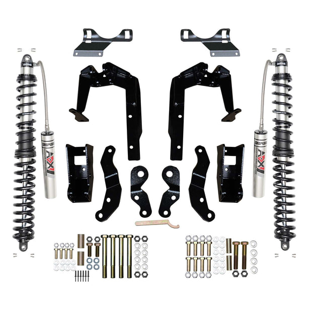 3.5-6 In. ADX 2.0 Adventure Series Remote Reservoir Front Coilover Kit.