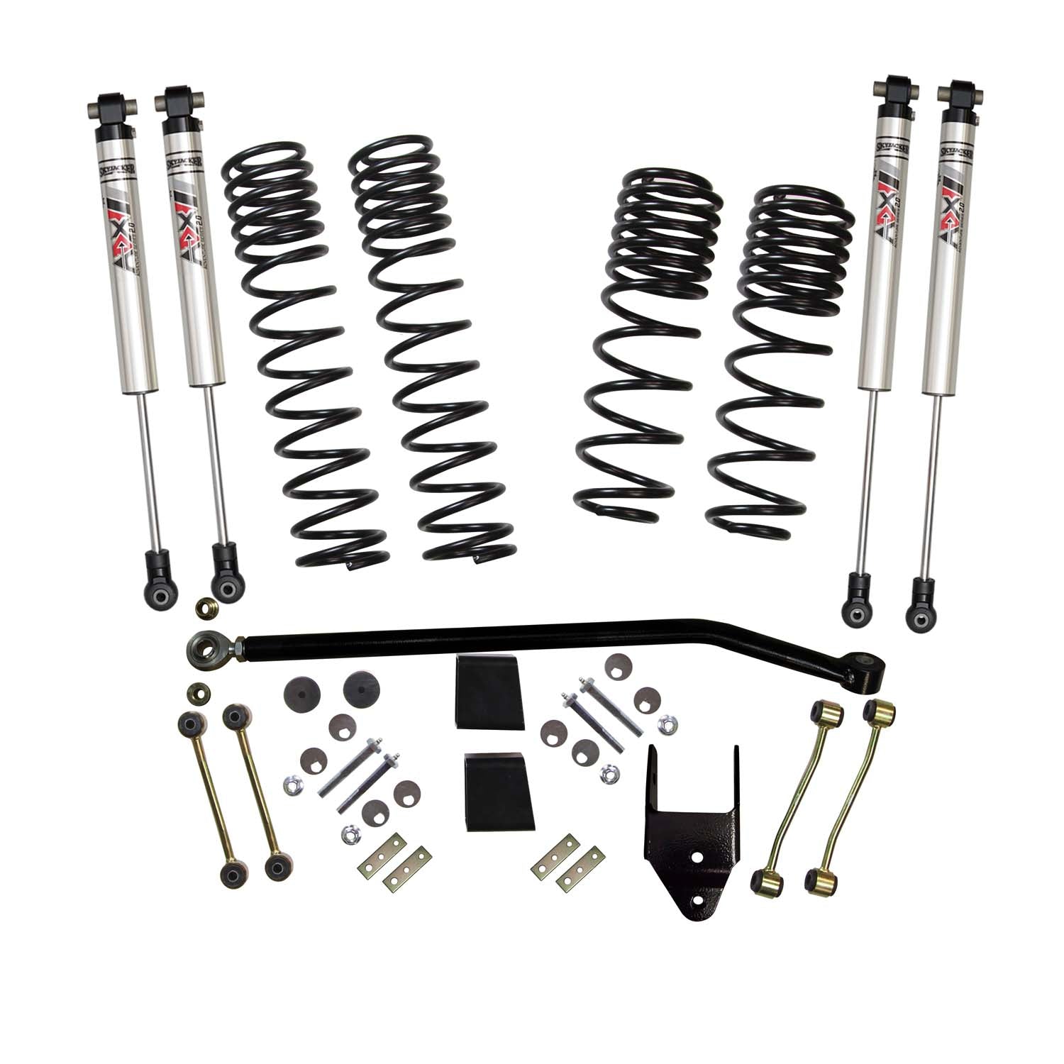 3.75 In. Suspension Lift Kit With ADX M2.0 Aluminum Monotube Shocks.