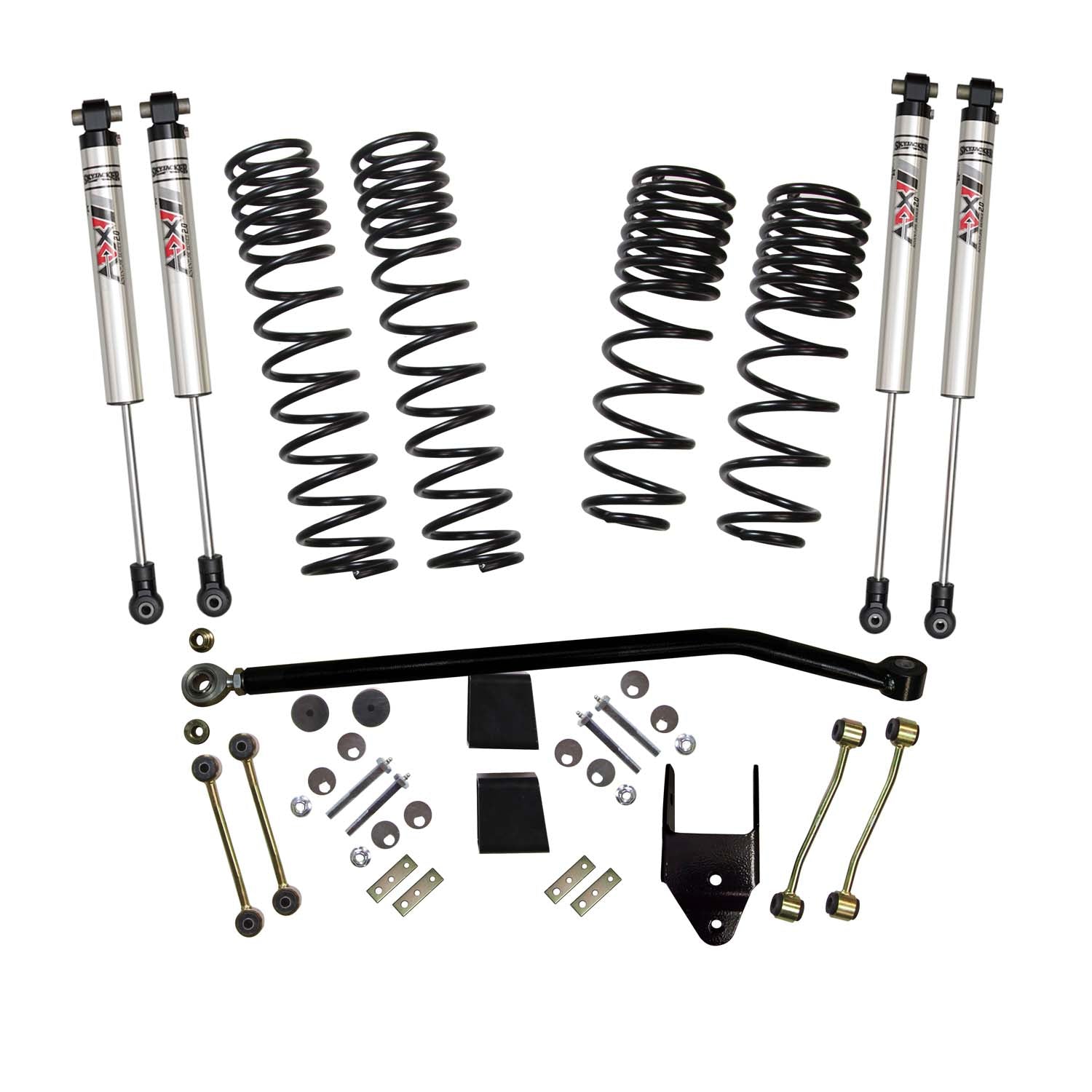 3.75 In. Suspension Lift Kit With ADX M2.0 Aluminum Monotube Shocks.