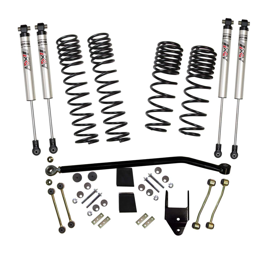3.75 In. Suspension Lift Kit With ADX M2.0 Aluminum Monotube Shocks.