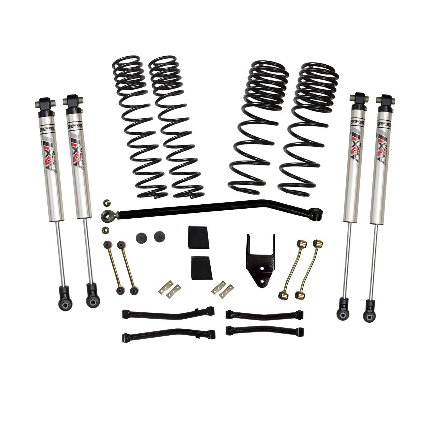 4.5 In. Suspension Lift Kit With ADX M2.0 Aluminum Monotube Shocks.