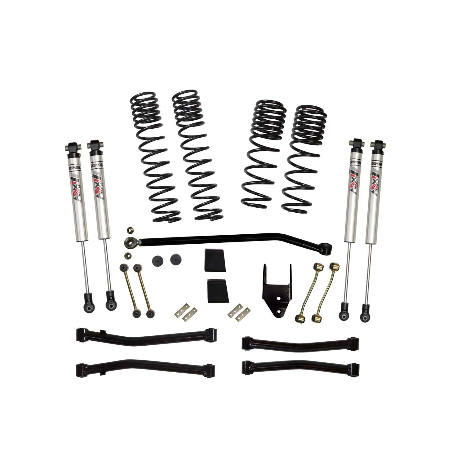 4.5 In. Suspension Lift Kit With ADX M2.0 Aluminum Monotube Shocks.