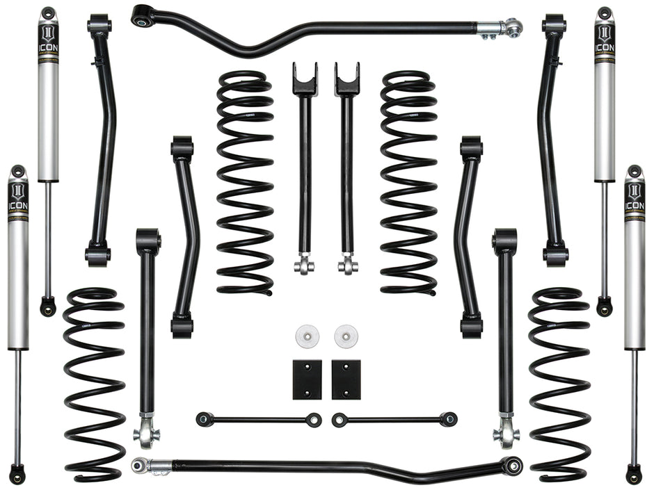 18-UP JEEP JL 2.5" STAGE 4 SUSPENSION SYSTEM