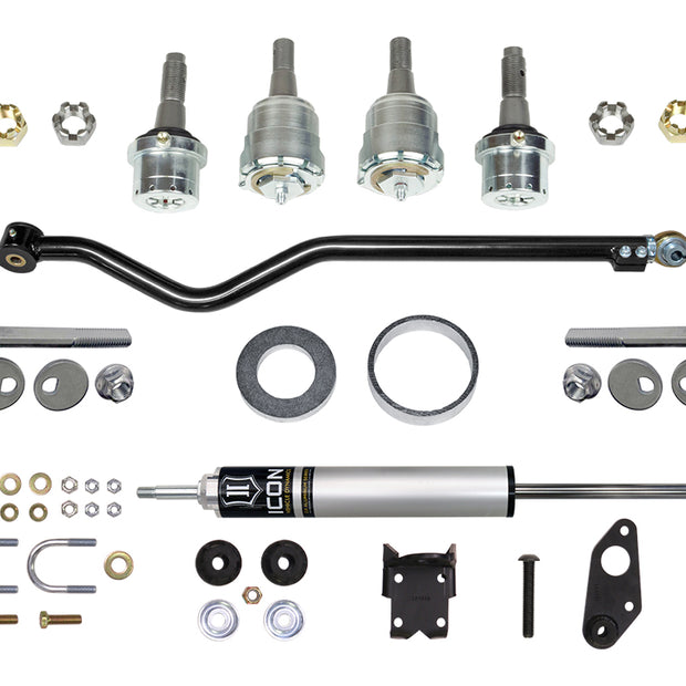 ICON 2007-2018 Jeep Wrangler JK Ultimate Front End Kit Stage 4