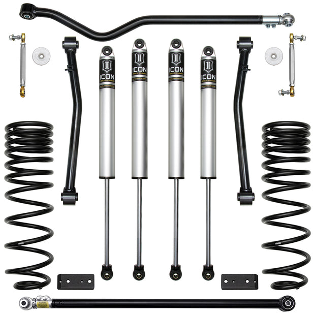 20-UP JEEP GLADIATOR 2.5" STAGE 4 SUSPENSION SYSTEM