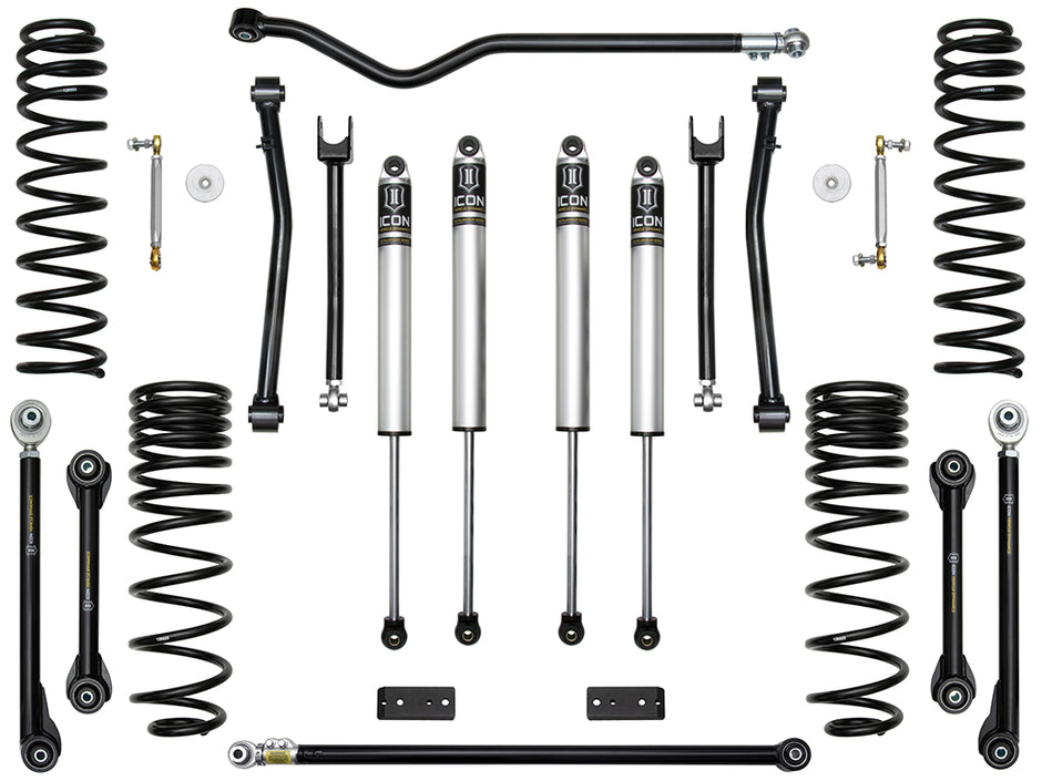 20-UP JEEP GLADIATOR 2.5" STAGE 5 SUSPENSION SYSTEM (TUBULAR)