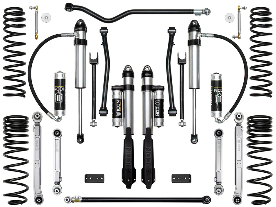 20-UP JEEP GLADIATOR 2.5" STAGE 7 SUSPENSION SYSTEM (BILLET)