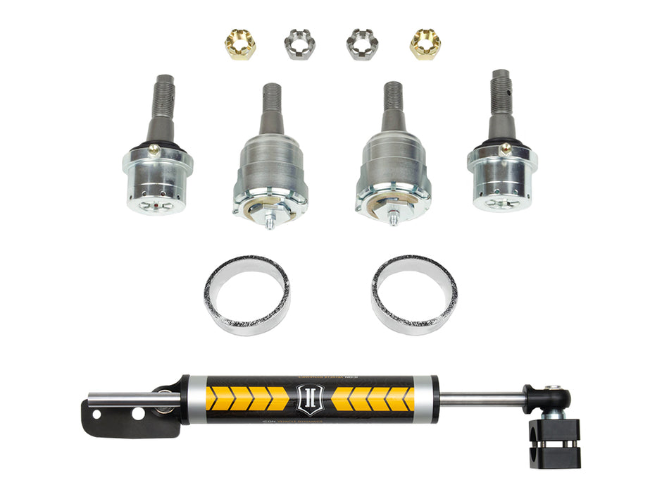ICON 2018-2023 Jeep Wrangler JL/2020-2023 Jeep Gladiator Ultimate Front End Kit Stage 1